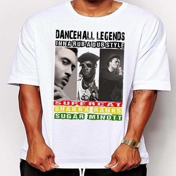 New Reggae , shabba ranks, rasta, Jamaica, supercat, yellowman, tenor saw Unisex T-Shirt XXL