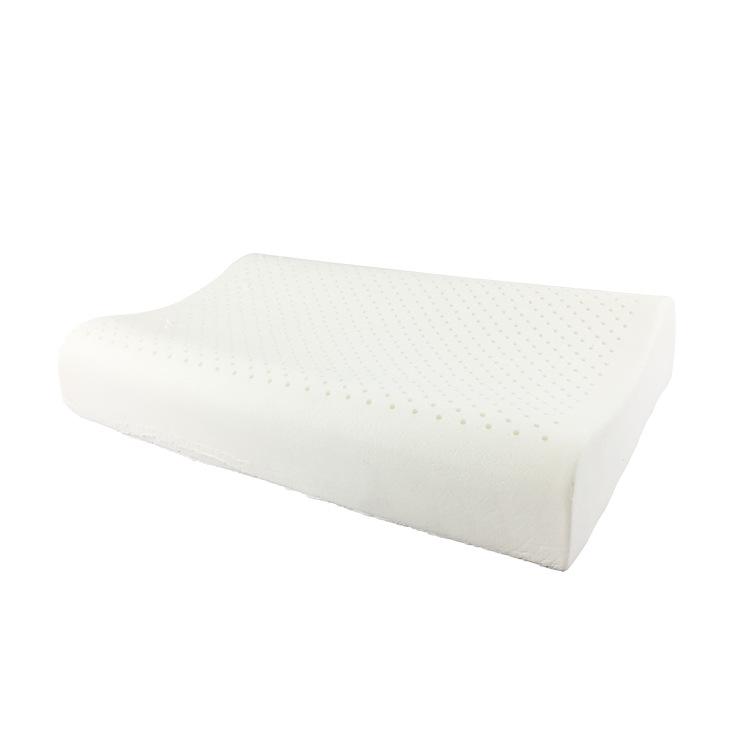 Natural Latex Pillow Core Student Rubber Neck Pillow Cervical Pillow Single Flat Pillow Adult Pillow
