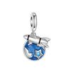 Copper Metal Plated Travel Airplane Plane Pendant Bead Components Compatible With Authentic Original Pandora Bracelet High Quality Fine Jewelry Do It