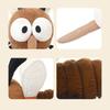 25cm Cute Summer Mosquito Plush Toys Cute Stuffed Bug with Angry Face Fluffy Mosquito Dolls Room Decor Children Birthday Gifts
