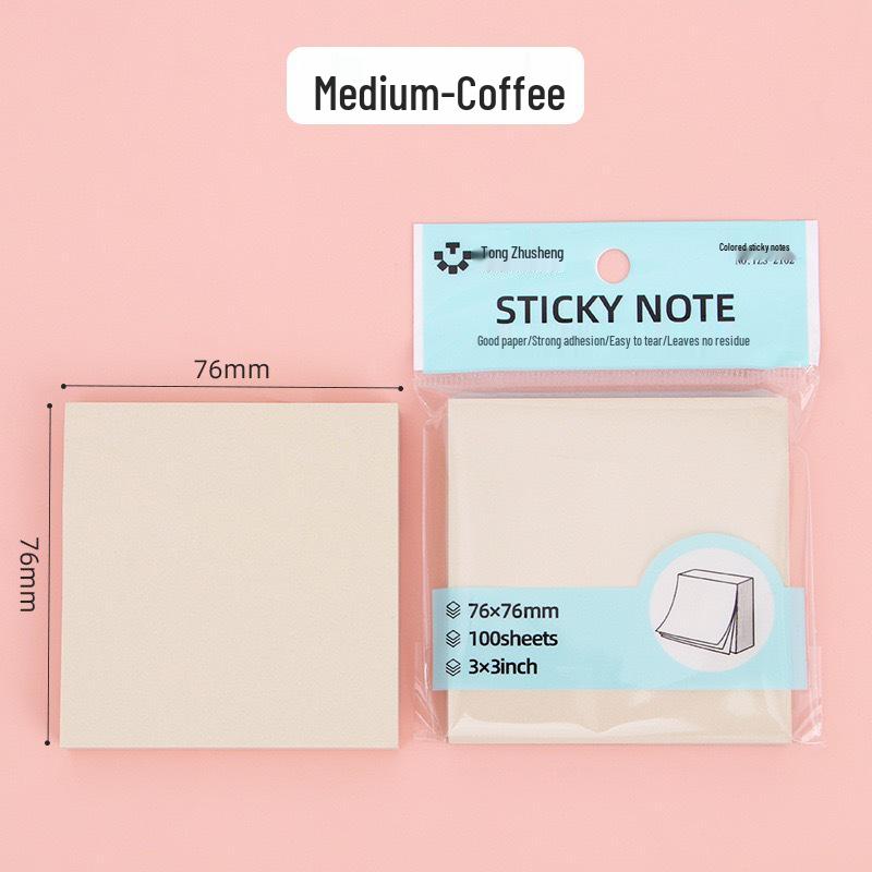 Heart-Shaped Colorful Sticky Notes for Students - Creative Index Memo Pads