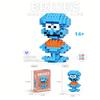 Anime Princess Building Blocks Stitch Mickey Mouse Mini Action Toy Figures Blocks Toys Bricks Assemble Toys Kids Gifts