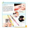 PILOT Dr.Grip CL Play Border Mechanical Pencil, 0.5mm, Black X Lavender (HDGCL50RPBLA) - Shake To Advance Lead, Interchangeable Ring Grip,