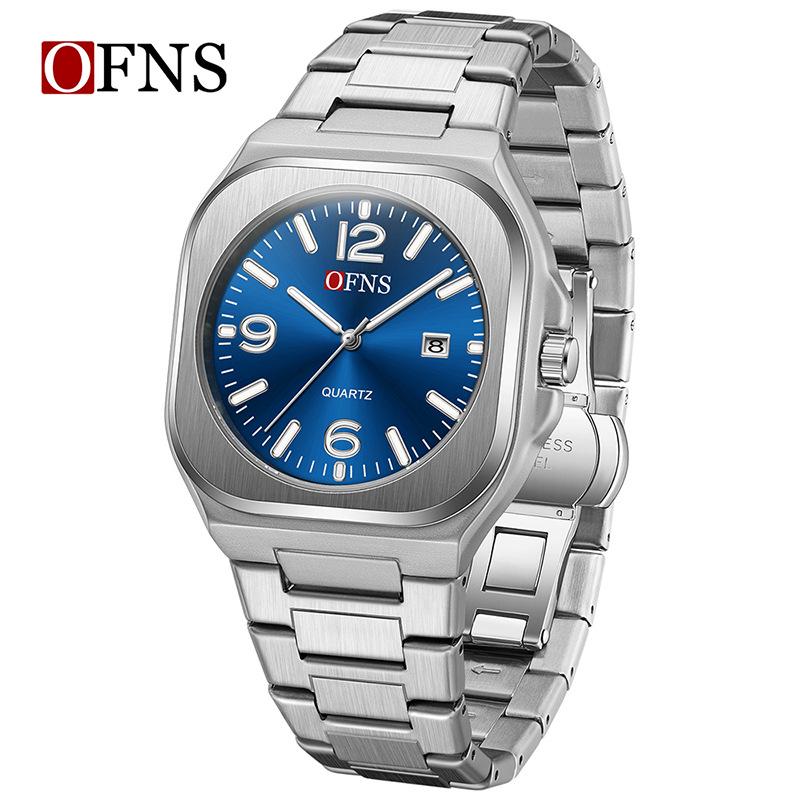 Ofns Men's Waterproof Business Watch, Bestseller, Square/Round Dial, Classic Single Calendar