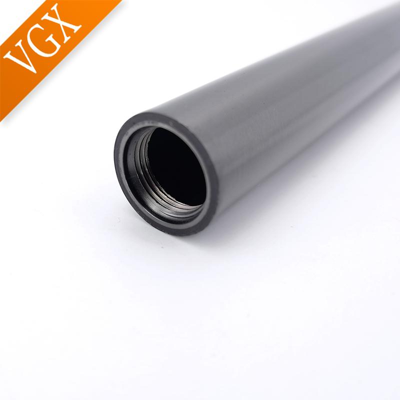 VGX Round Shower Extension Rod Shower Bracket 40cm  Shower Extender Gray Extension Tube Extra Extend Tube Bathroom Accessories