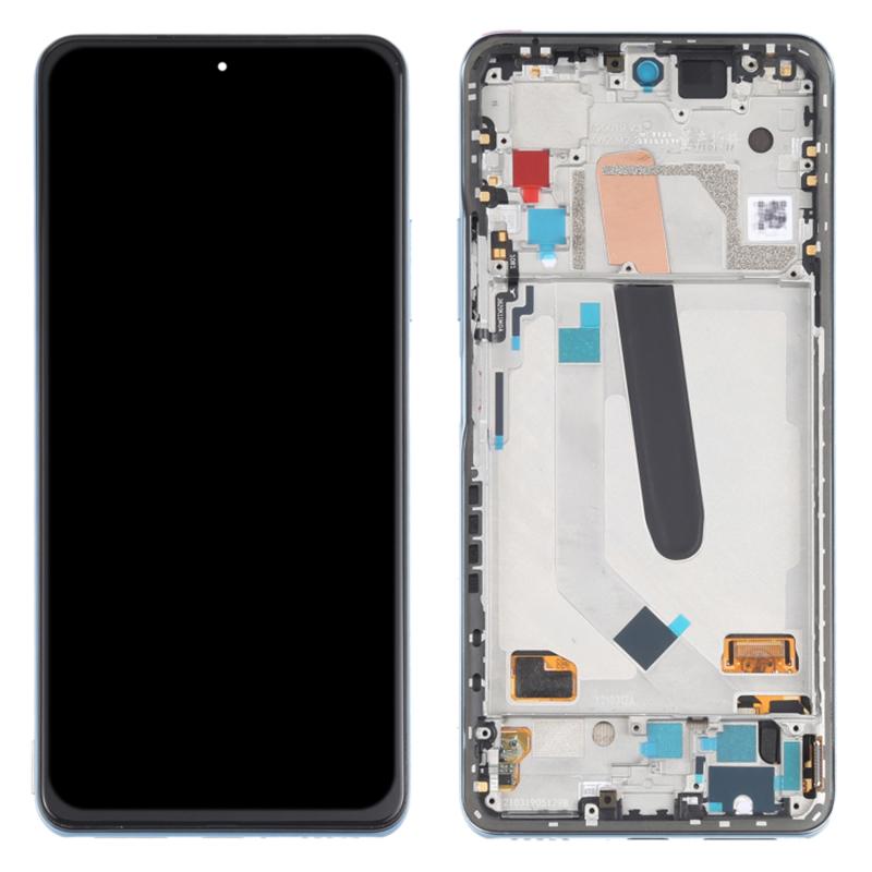 

For Xiaomi Redmi K40/K40 Pro/K40 Pro+/Mi 11i Grade C OLED Screen and Digitizer Assembly+Frame Repair Part (without Logo) Blue