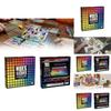 Hues And Cues A Guessing Game Of Colors Clues Toy With Colorful Plastic Pieces For Group Play