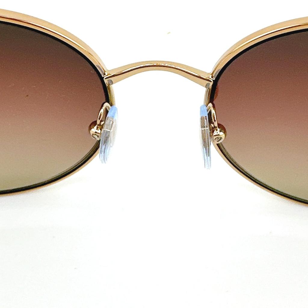 Bvlgari 57 20 2014/E2 Sunglasses Metal Brown Unisex BV6181B Used