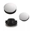 Faucet Hole Cover Sink Hole Cover Easy Installation Kitchen Plastic Black Kitchen Sink Hole Cover Leak-Proof Design