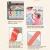 4/8Pcs Baby Pull-Up Ring Toddlers Walking Helper Practice Exercises Assistant Tool Stand-Up Rings Infant Crib Playpen Hanging Ring