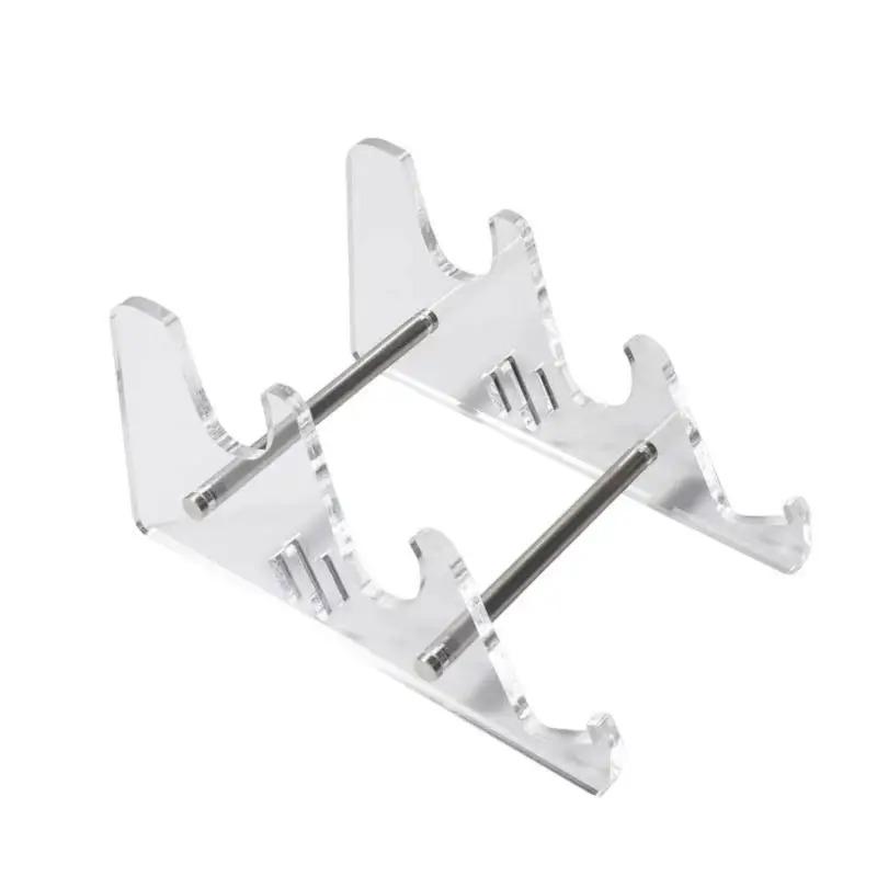 Transparent Acrylic Keyboard Display Stand Holder for Mechanical Gaming Keyboard Tiered Rack Shelf Tray for Computer Desktop