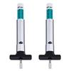 25mm Car Tyre Measuring Pen Universal Tire Tread Pattern Depth Measuring Tool AutomotiveTire Depth Feeler Gauge Tire Ruler