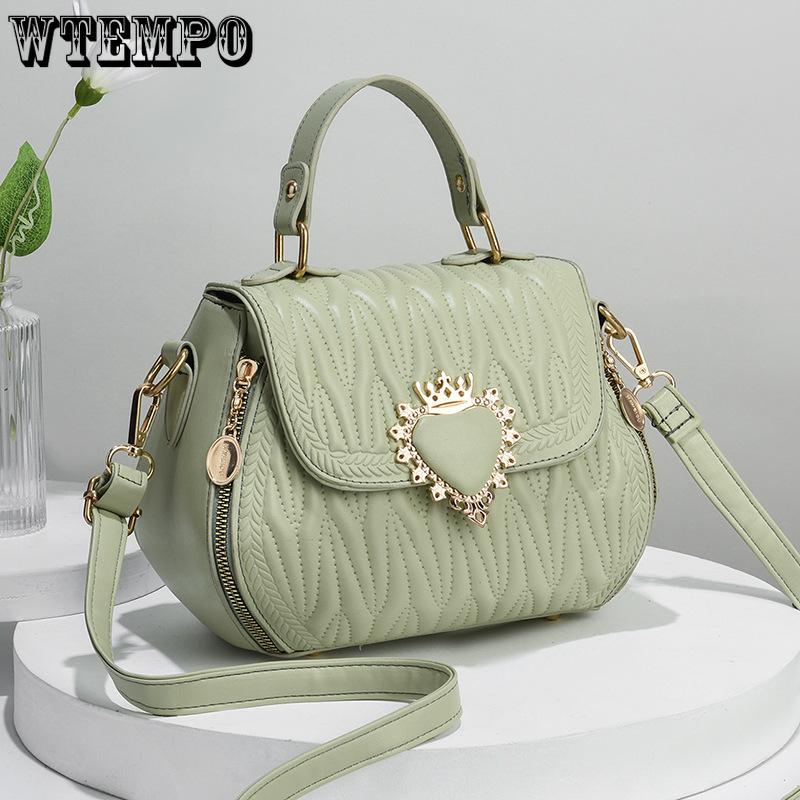 Women Shoulder Bag Soft Leather Small Bag Summer Hundred Texture Ladies Crossbody Bag Lightweight Women Bags