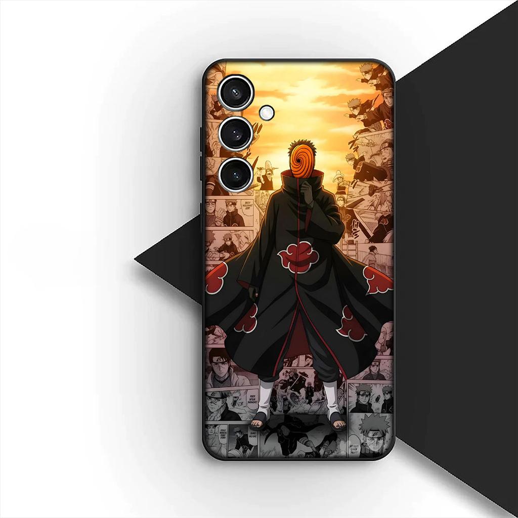 Tobi Obito Narutos Uchiha Sasuke Itachi Phone Case for Samsung Galaxy S20 S22 S21 FE Ultra Plus A07 A17 A15 A16 A25 A57 A37