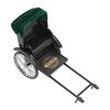 Simulation Rickshaw Model Toy Alloy Delicate Details Exquisite Workmanship Jinrikisha Decoration for Home Decoration