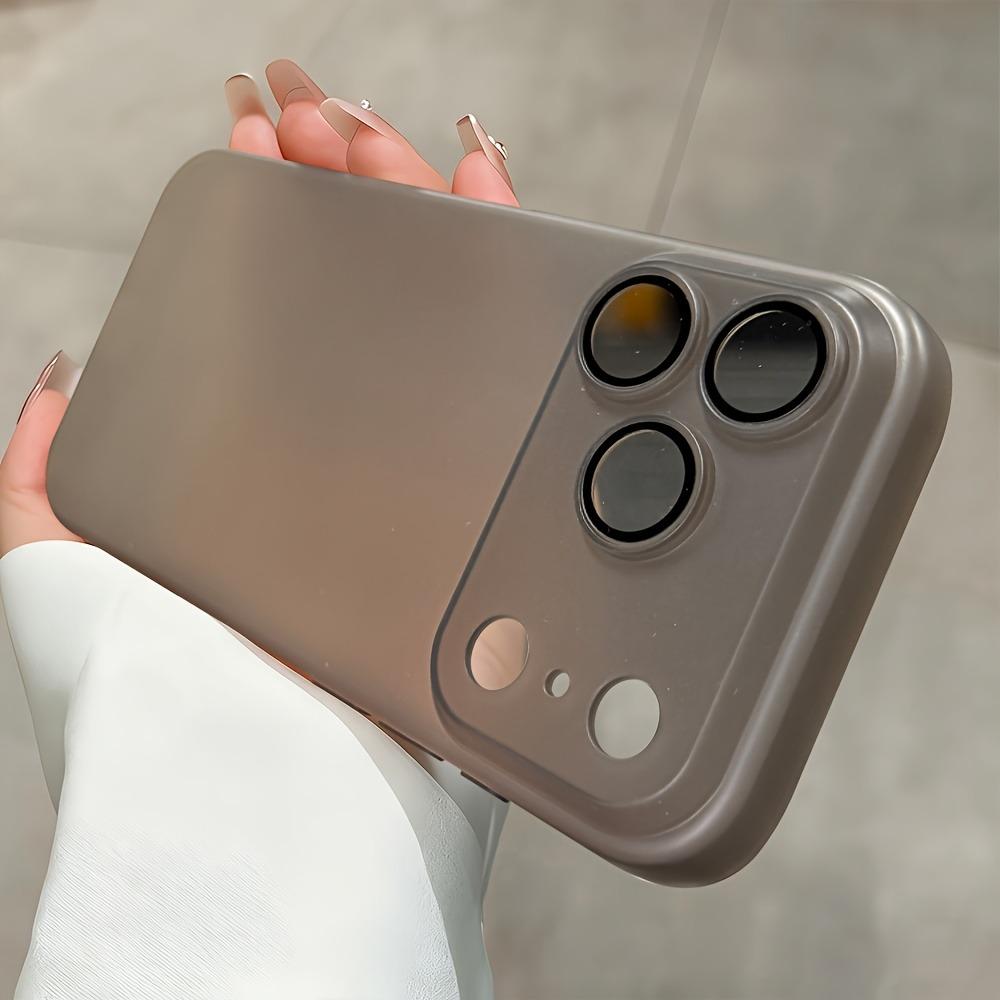 Matte Translucent Phone Case For For Iphone 17 16 1 14 13 Pro Max 17Pro 16Pro Air Lens Protect Ultra Slim Clear Back Cover