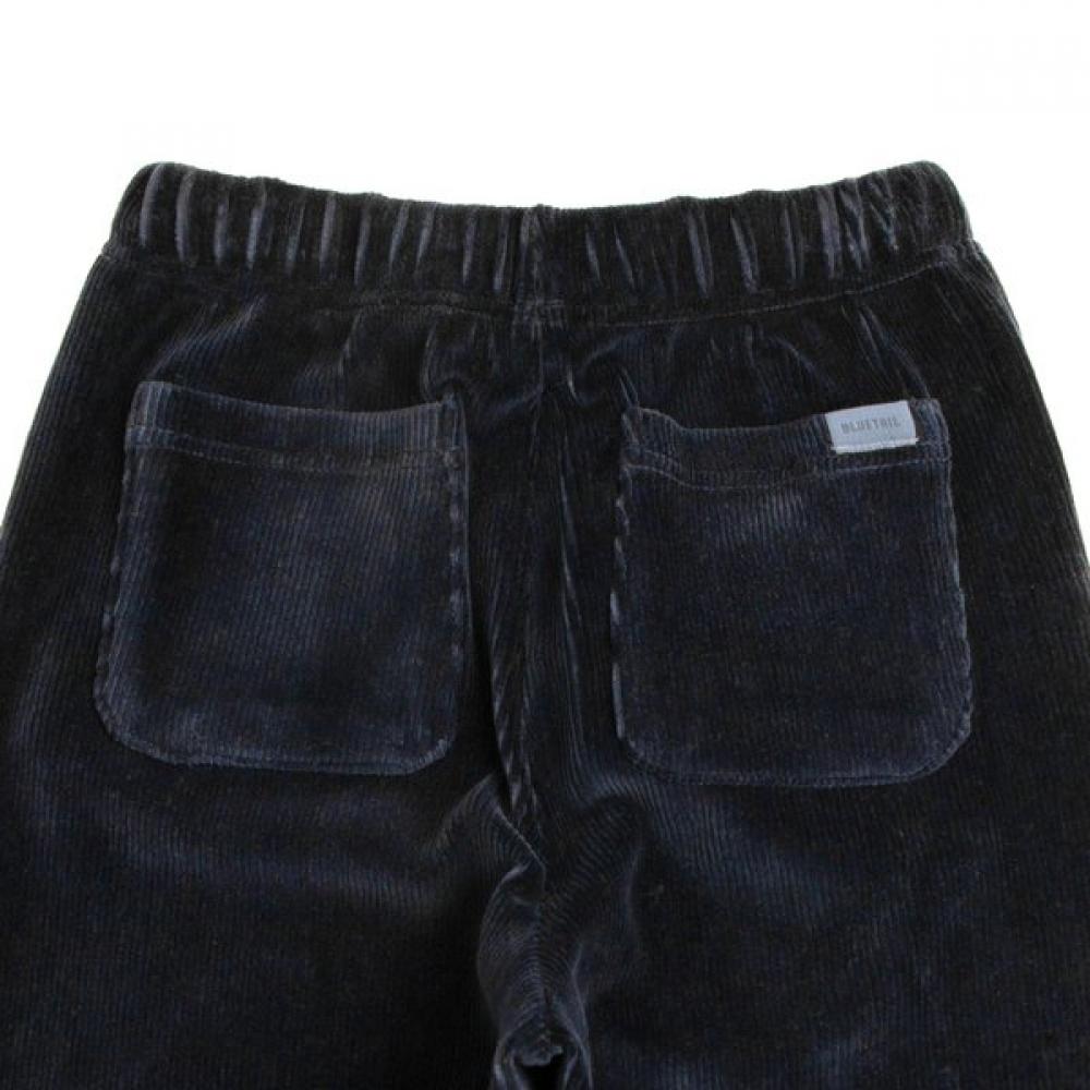 Bluetail Navy Ribbed Color Block Pocket Pants Azi4pt02nv