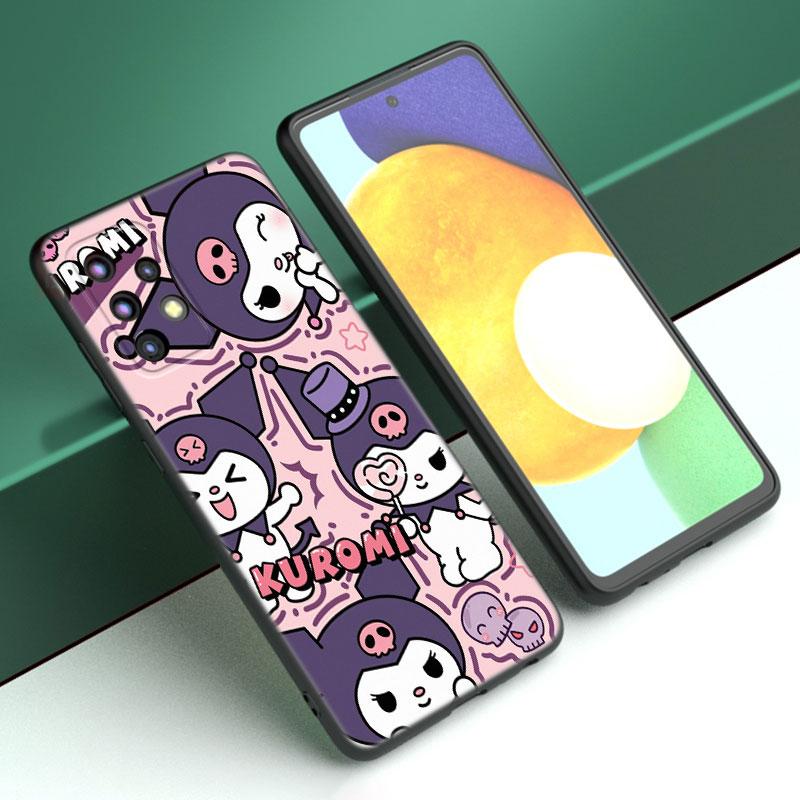 

Милый чехол Sanrio Kuromi для Samsung A13 A22 A24 A32 4G A23 A25 A34 A35 A52S A53 A54 A55 A73 5G A12 A14 A15 A31 A33 A50 A51 A72 Samsung A55 5G