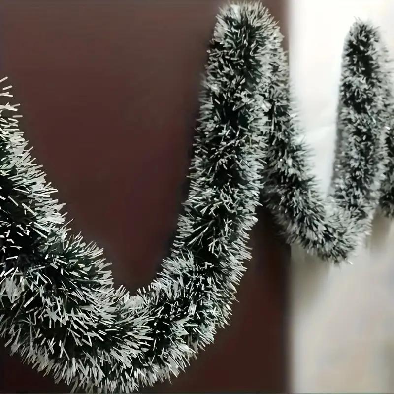 20/2m Christmas Green Cane Ribbons Garland Xmas Tree Ornaments Cane Ribbon Wreath Hanging Pendents DIY Home Party Decor Supplies