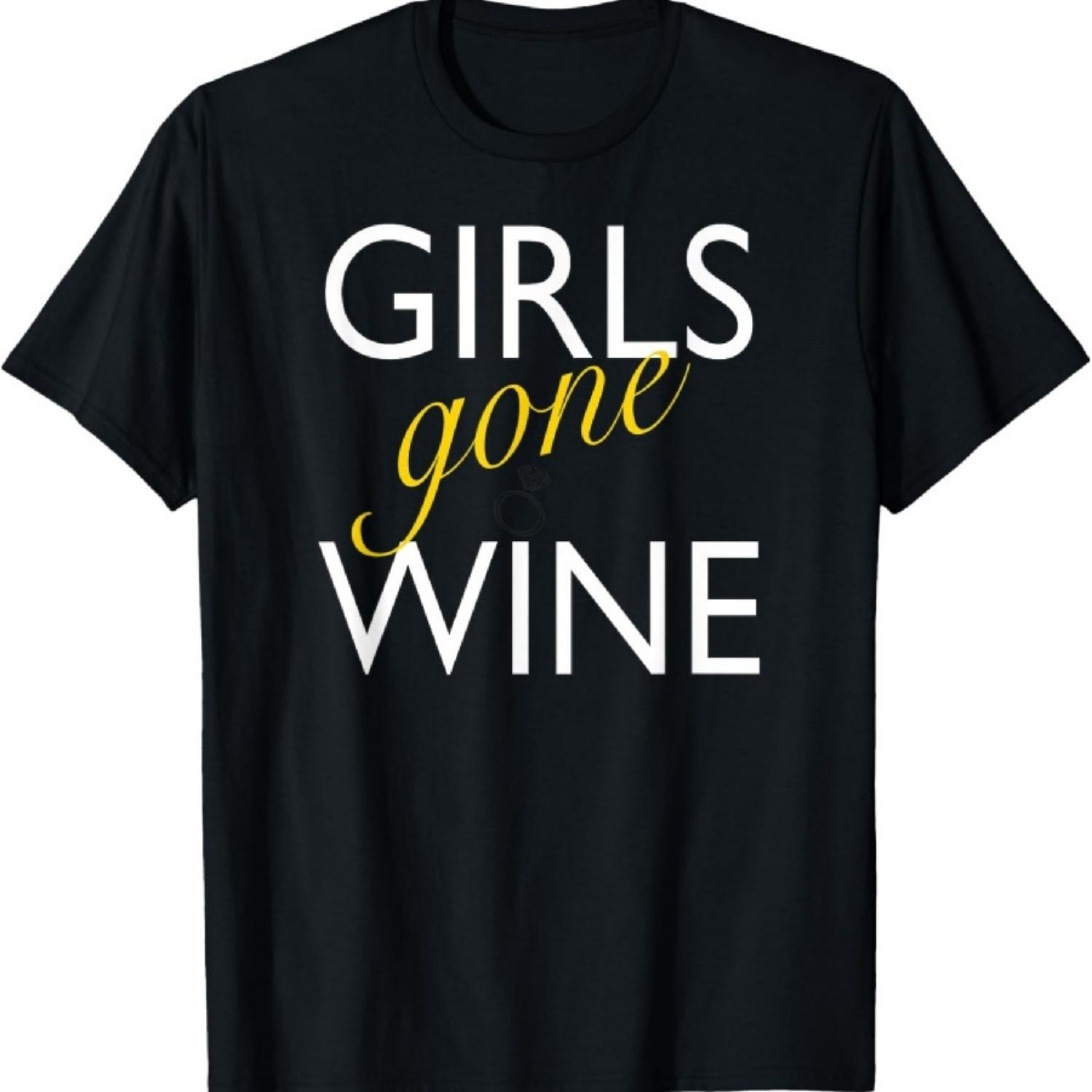 

Девушки ушли в отрыв Смешная футболка для девичника XXXXXL чёрный