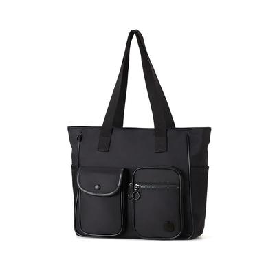 Aji Zippered Tote Bag, Fits a 15.6-inch Laptop, Lightweight, Commuter Bag, A4 Size Fitting, Multiple Pockets, Unisex, Multifunctional, Shoulder Bag,