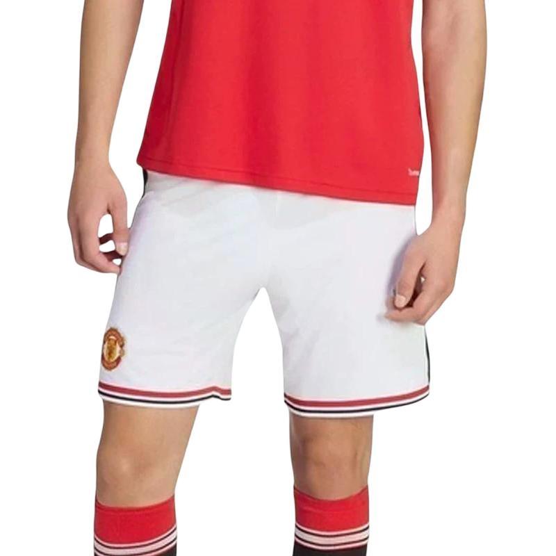 adidas Manchester United 26/27 Home Shorts Asia Sizing 'White' Men's KA6872