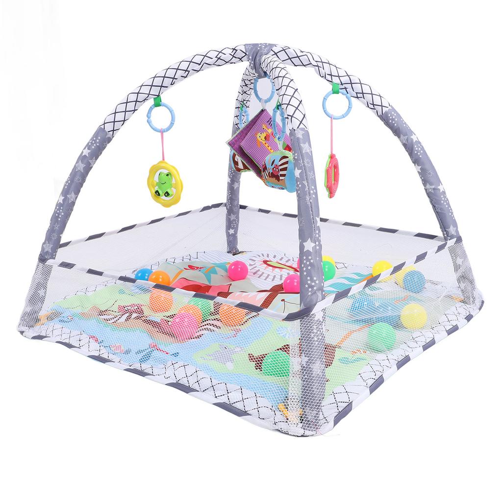 Mata gimnastyczna dla niemowląt Basen z piłeczkami Zabawki o wysokim kontraście Umiejętności motoryczne Mata do zabawy dla niemowląt do leżenia na brzuszku