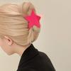Trendy Cool Shiny Star Hair Clips Claw Y2K Accessories Punk Irregular Pentagram Women Girl Hairpin Party Hair Accessories