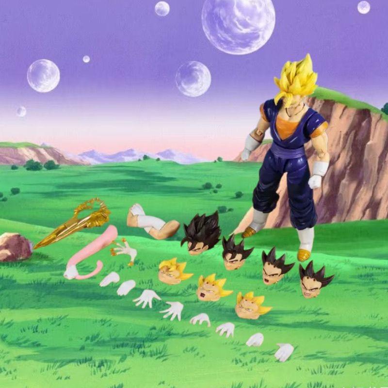 SHF Dragon Ball Vegeta GT Super Saiyan 4 Son Goku Gohan New 3.0 Articulated Joints Moveable PVC Action Figure Collectible Toys