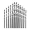 Titanium-Plated High-Speed Steel Twist Drill Bit Set (Straight Shank), 10/25 Pieces