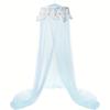 Princess Elegant Interior Decoration Mosquito Net Hanging Dome Palace Wind Surface Installation Tent Shading Net