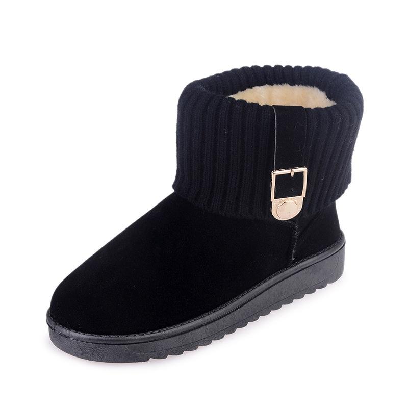 Elegant Winter Warm Snow Boots For Women And Girls With Cozy Mini Bailey Bow Design