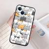 Cat Kitten Meow Shell Phone Case for Samsung Galaxy Note 10 20 S23 S24 S25 Ultra FE Plus Edge Lite A02S A35 A07 A17