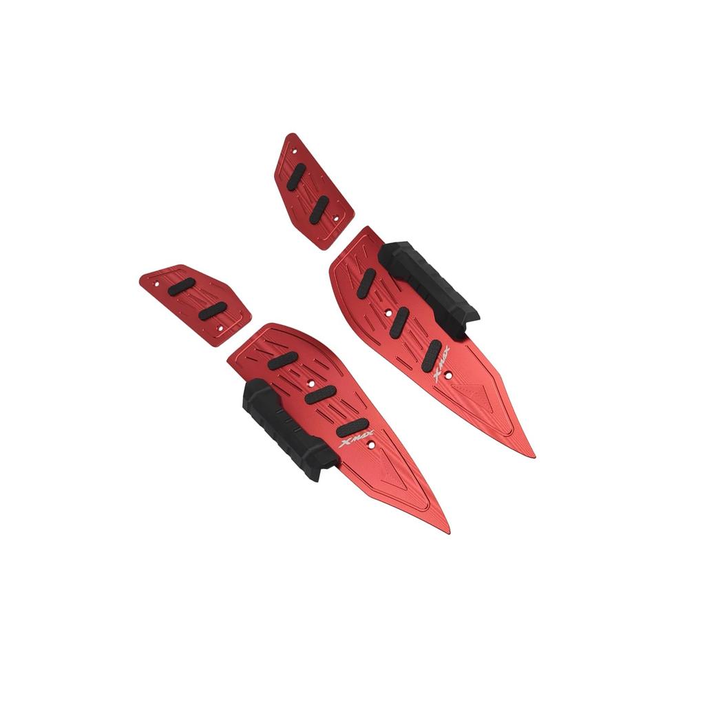 XIAXIA For XMAX 300 Xmax300 2025 Foot Pad Motorcycle Aluminum Alloy Pedal Improved Anti-Slip