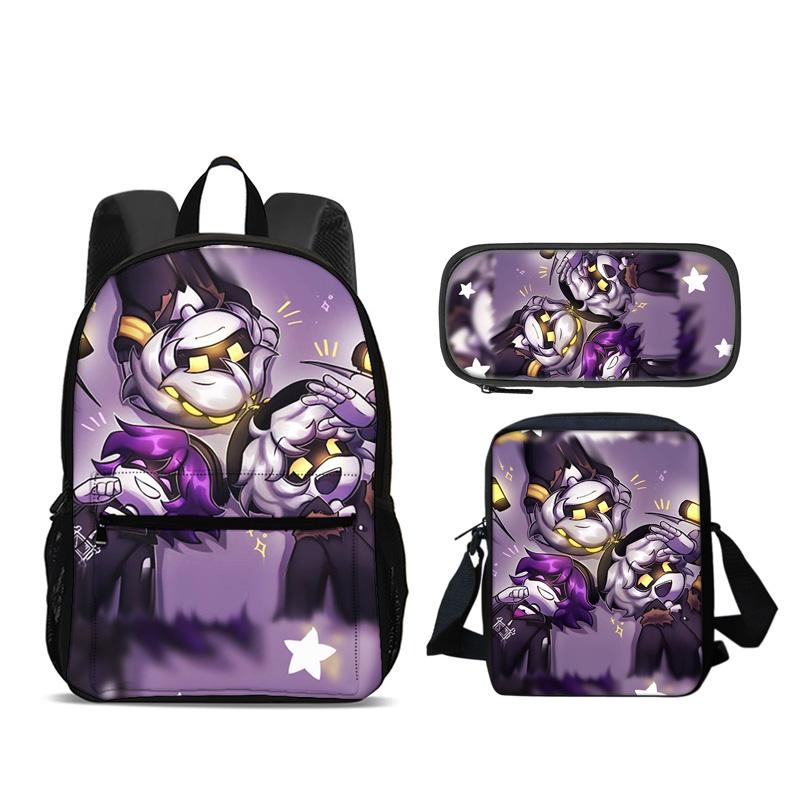 Zaino Droni Assassini Astuccio Borsa a Spalla Set da 3 Pezzi Versatile Grande Capacità Ragazzo e Ragazza Scuola Compleanno Miglior Regalo