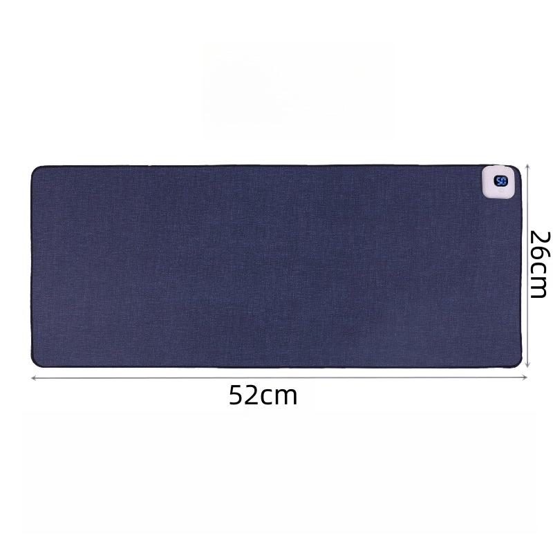 Winter Electric Heat Mouse Pad Table Mat Display Temperature Heating Mouse Pad Keep Warm Hand For Office Computer Desk Keyboard