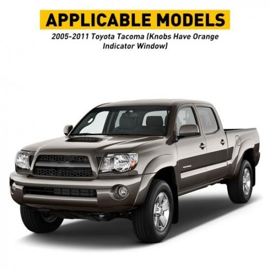 Fit Toyota Control Tacoma for 2005-2011 Dials Heater A/C Knobs HVAC Set Fan of 3