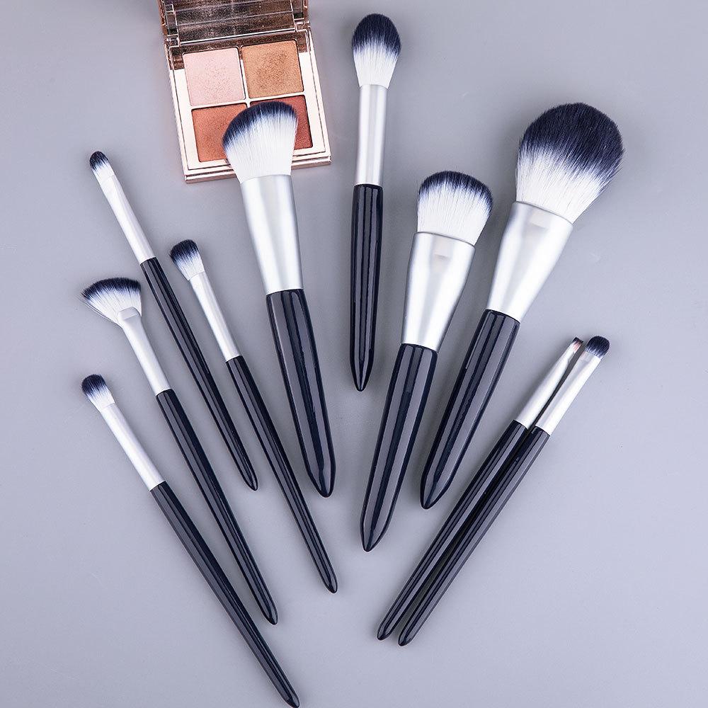 New 10 Makeup Brush Set Cangzhou Super Soft Pointed Handle Eyeshadow Brush Makeup Tool