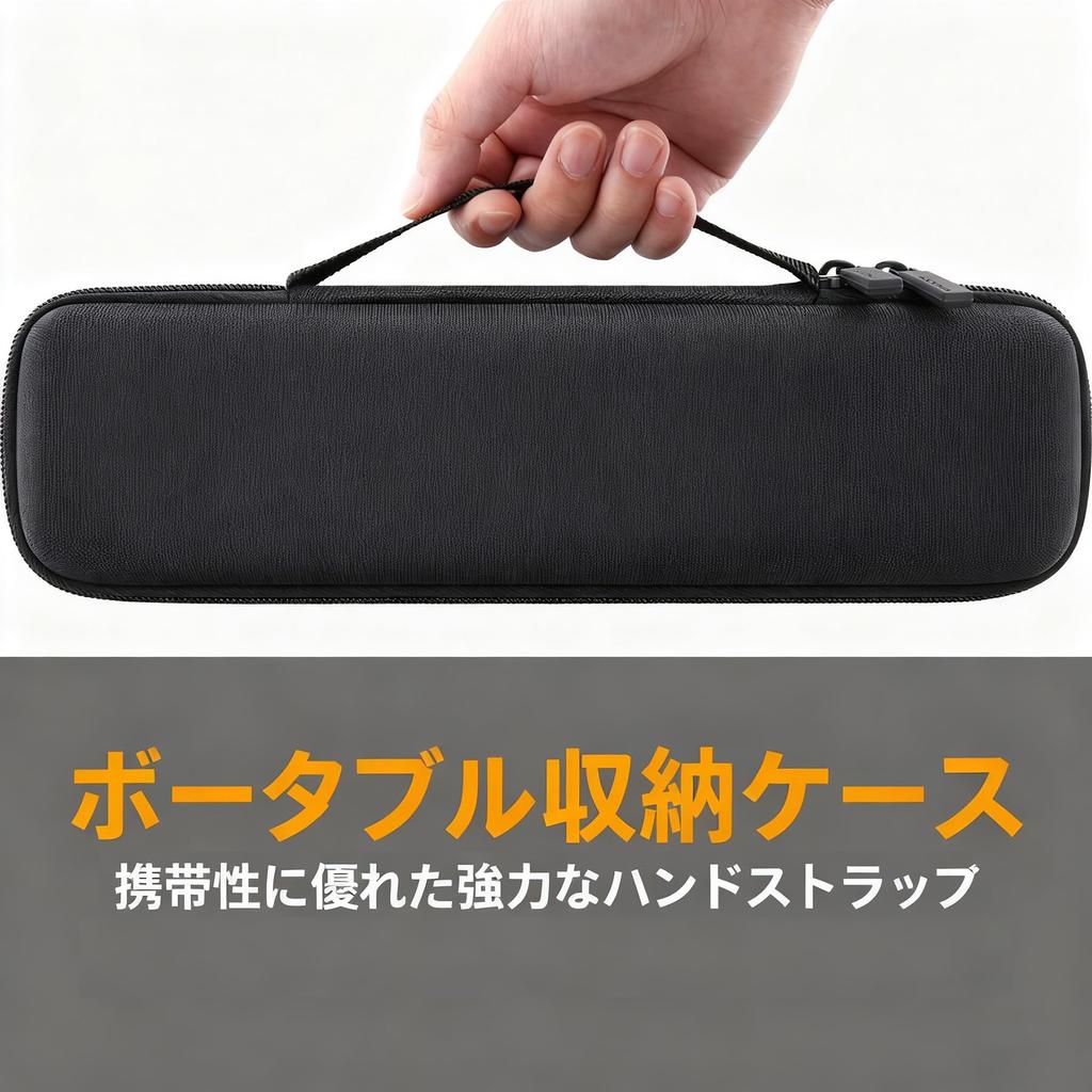 (Case Only) Brother DS-640/DS-620/DS-740D/DS-720D/MDS-820W Mobile Scanner Storage Case, Black - co2CREA