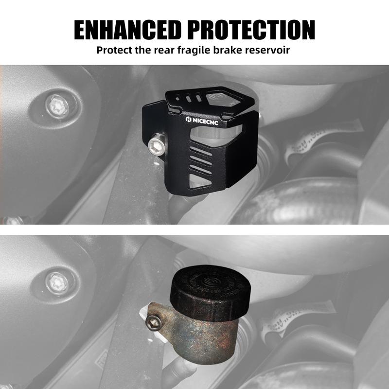 For Harley Sportster S RH1250S 2021-2024 Rear Brake Reservoir Guard Fluid Tank Cover RH 1250 S RH1250 S RH 1250S 2021 2022 2023
