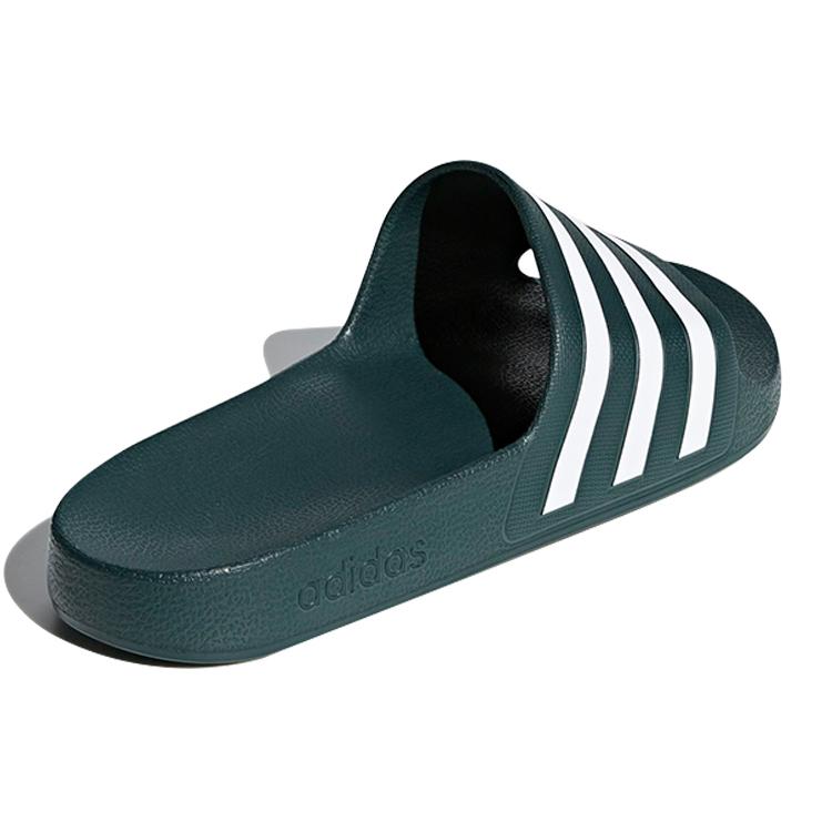 New Adilette Adidas Aqua Slides 'Legend Ivy' F35537