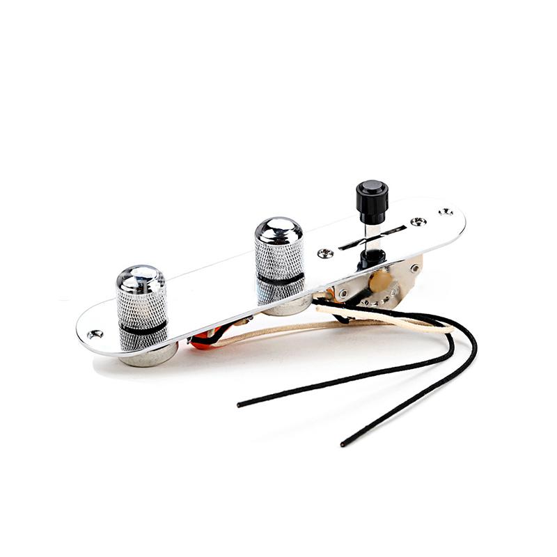 Wired Control Plate Volume Stringed Instrument Switch Knob Metal Fixing Replacement For Tl Telecaster Guitar Parts