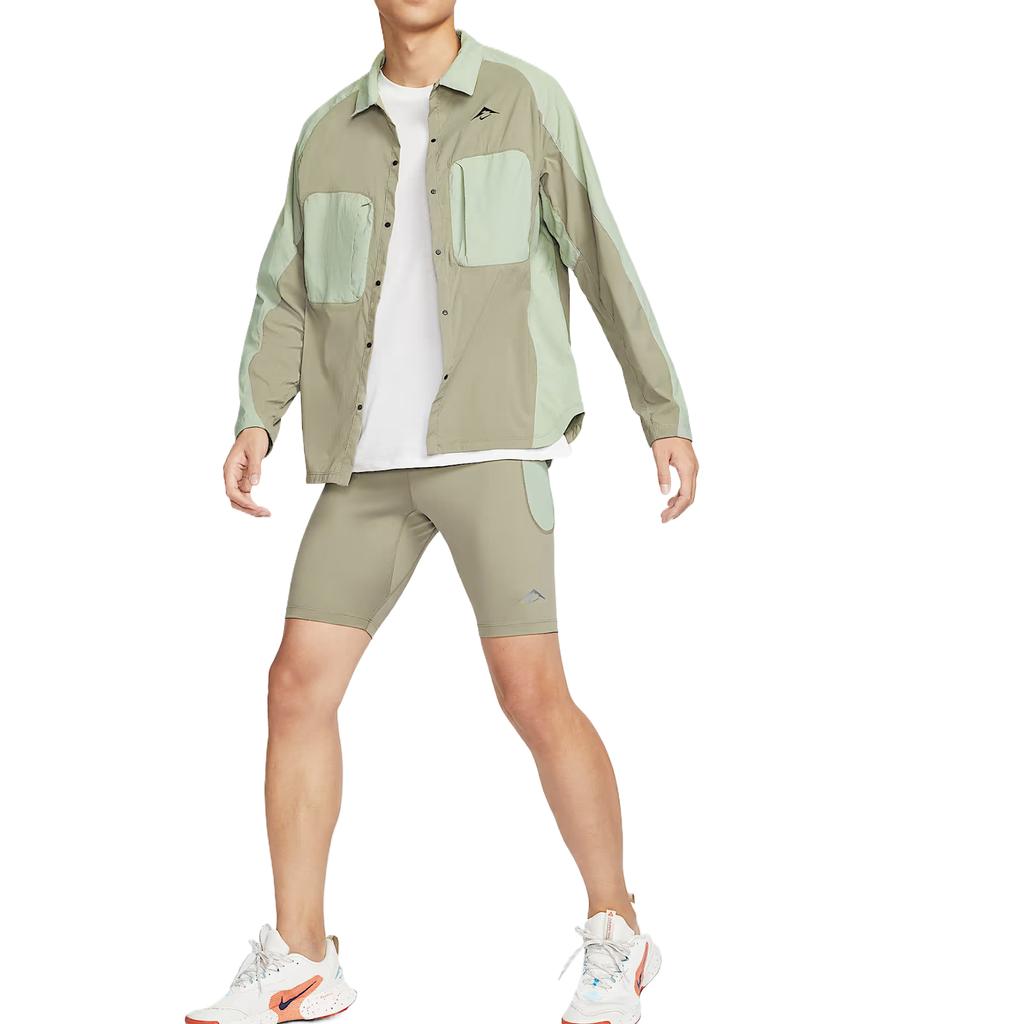 Nike Dri-FIT ADV Lava Loops Comfortable Versatile Simple Fashion Sports Shorts Men Shorts Light-Army-Green HJ4171-320