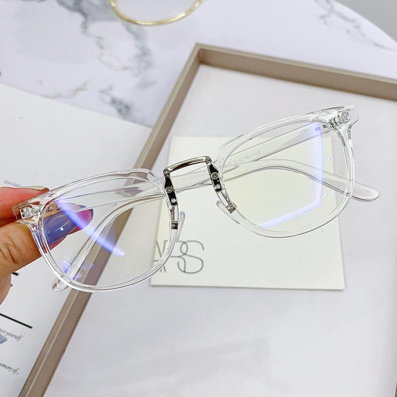 

Черная оправа Tr90 анти-синие очки того же ретро анти-синие светлые глаза с близорукость очки для мужчин большого лица