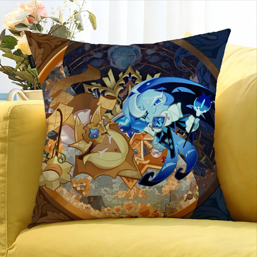 Game C-Cookie R-Run Kingdom World Various Sizes Square Pillow Case For Car Home Bedchamber Decor
