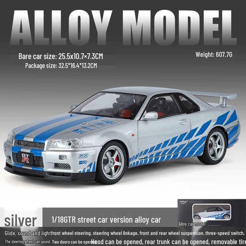 Authentic 1:18 Land Rover Range Rover Alloy Car Model - Fashionable Blind Box Ornaments