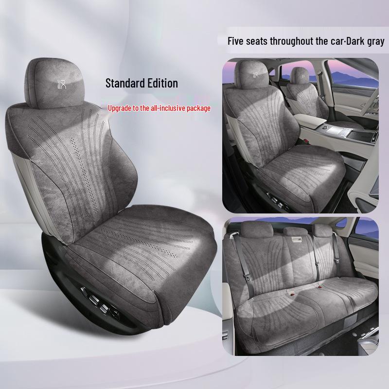

BYD Han L Suede Car Seat Cushion - Universal for All Seasons BYD Han L / 2025 Model
