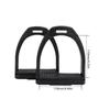Horse Stirrup Horse Stirrup 2 Pieces Comfortable Plastic Horse Riding Equipment Equestrian Horseback Riding xuuyuu.. Wear-Resistant Anti-Slip (L)
