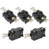 5Pcs American 3‑Holes Socket Gasoline Generator Accessory for 168f 188f 2 3 5 6.5KW 250V