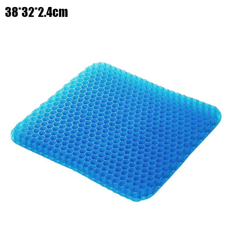 1pc Gel Seat Cushion Breathable Cooling Pad For Summer Car Seat Soft Cooling Pad Office And Home Stool